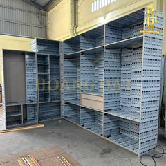 Tủ bếp hợp kim nhôm Hoàng Đạt - TBHK005