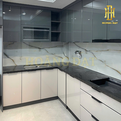 Tủ bếp hợp kim nhôm Hoàng Đạt - TBHK006