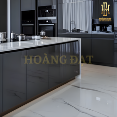 Tủ bếp hợp kim nhôm Hoàng Đạt - TBHK008