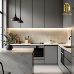 Tủ bếp nhựa cao cấp Hoàng Đạt - TBN007