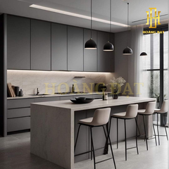 Tủ bếp nhựa cao cấp Hoàng Đạt - TBN007