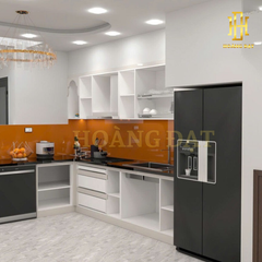 Tủ bếp nhựa cao cấp Hoàng Đạt - TBN004