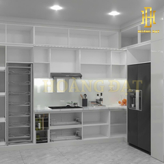 Tủ bếp nhựa cao cấp Hoàng Đạt - TBN002