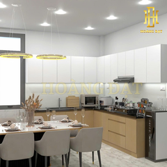 Tủ bếp nhựa cao cấp Hoàng Đạt - TBN001