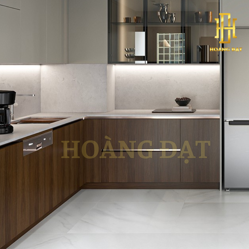 Tủ bếp hợp kim nhôm Hoàng Đạt - TBHK001