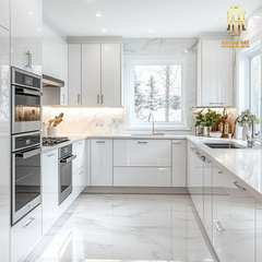 Tủ bếp nhựa cao cấp Hoàng Đạt - TBN017