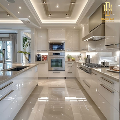 Tủ bếp nhựa cao cấp Hoàng Đạt - TBN017