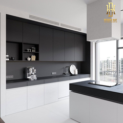 Tủ bếp nhựa cao cấp Hoàng Đạt - TBN018