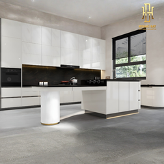 Tủ bếp nhựa cao cấp Hoàng Đạt - TBN024