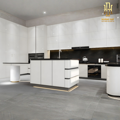 Tủ bếp nhựa cao cấp Hoàng Đạt - TBN024