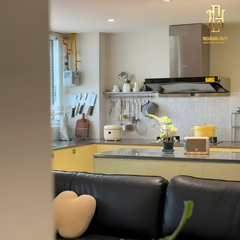 Tủ bếp nhựa cao cấp Hoàng Đạt - TBN025