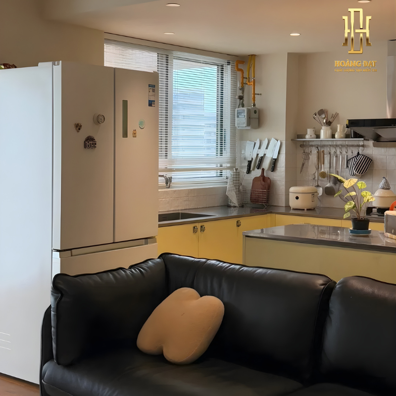 Tủ bếp nhựa cao cấp Hoàng Đạt - TBN025