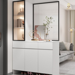 Tủ giày kịch trần cánh kính - TG001