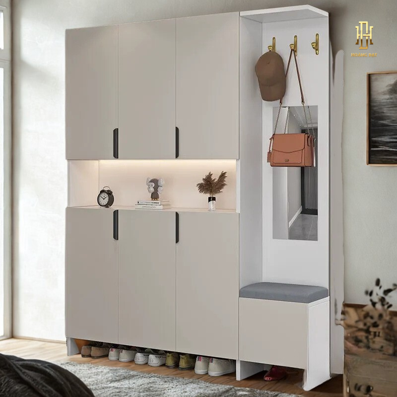 Tủ giày kịch trần cao cấp Hoàng Đạt- TG002