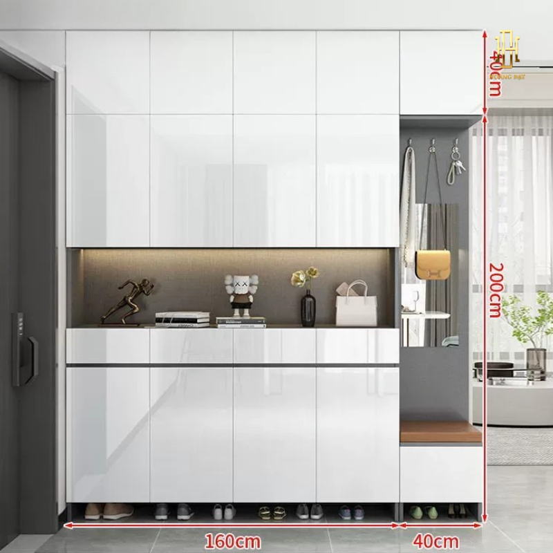 Tủ giày kịch trần cao cấp Hoàng Đạt - TG003