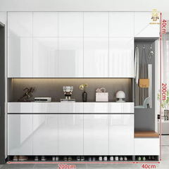 Tủ giày kịch trần cao cấp Hoàng Đạt - TG003
