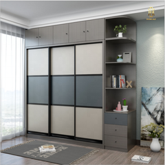 Tủ quần áo cửa lùa cao cấp Hoàng Đạt - TQA001