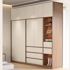 Tủ quần áo gỗ MDF cao cấp Hoàng Đạt - TQA008