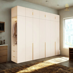 Tủ quần áo gỗ công nghiệp Hoàng Đạt - TQA002