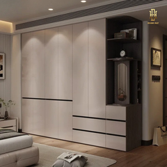 Tủ quần áo gỗ MDF cao cấp Hoàng Đạt - TQA003
