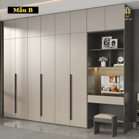 Tủ quần áo gỗ MDF cao cấp Hoàng Đạt - TQA004