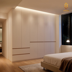 Tủ quần áo gỗ công nghiệp Hoàng Đạt - TQA013