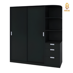 Tủ quần áo gỗ công nghiệp Hoàng Đạt - TQA015