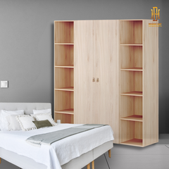 Tủ quần áo gỗ công nghiệp Hoàng Đạt - TQA016