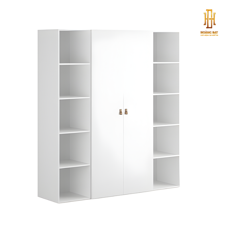 Tủ quần áo gỗ công nghiệp Hoàng Đạt - TQA016