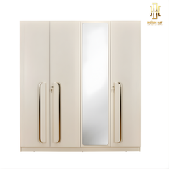 Tủ quần áo gỗ MDF cao cấp Hoàng Đạt - TQA019