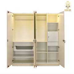 Tủ quần áo gỗ MDF cao cấp Hoàng Đạt - TQA019