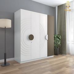 Tủ quần áo gỗ MDF cao cấp Hoàng Đạt - TQA021