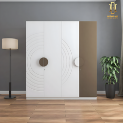Tủ quần áo gỗ MDF cao cấp Hoàng Đạt - TQA021