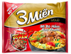  3 Miền - Mì gold bò hầm rau thơm 75g (30g/thùng) 