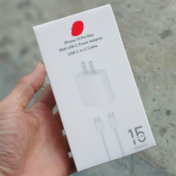  Bộ Cáp Củ Sạc iPhone 15 Pro Max 35W Type-C To Type-C 