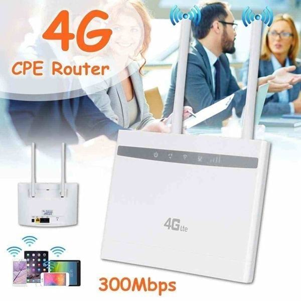  Wifi 3G/4G CPE 101 300Mbps 3 Cổng LAN 