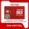  Sim Viettel 5GB/Ngày Dùng Trong 1 Tháng 