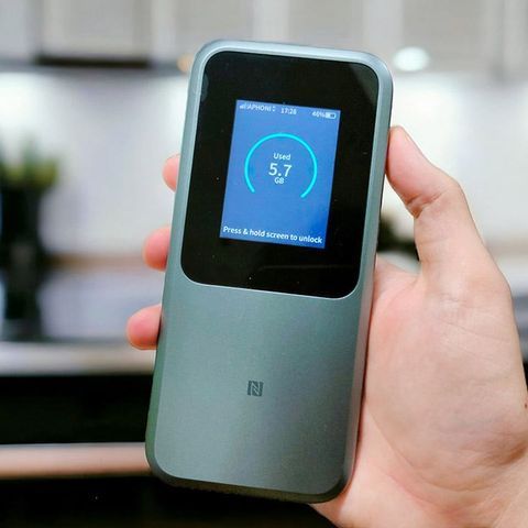  Bộ Phát Wifi Di Động 5G ZTE MU5120 (U50 Pro) Kiêm Sạc Dự Phòng 10.000mAh Tốc độ 3.6Gbps 