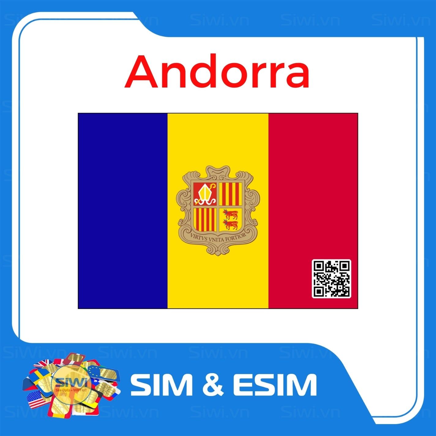  Sim Du Lịch Andorra 
