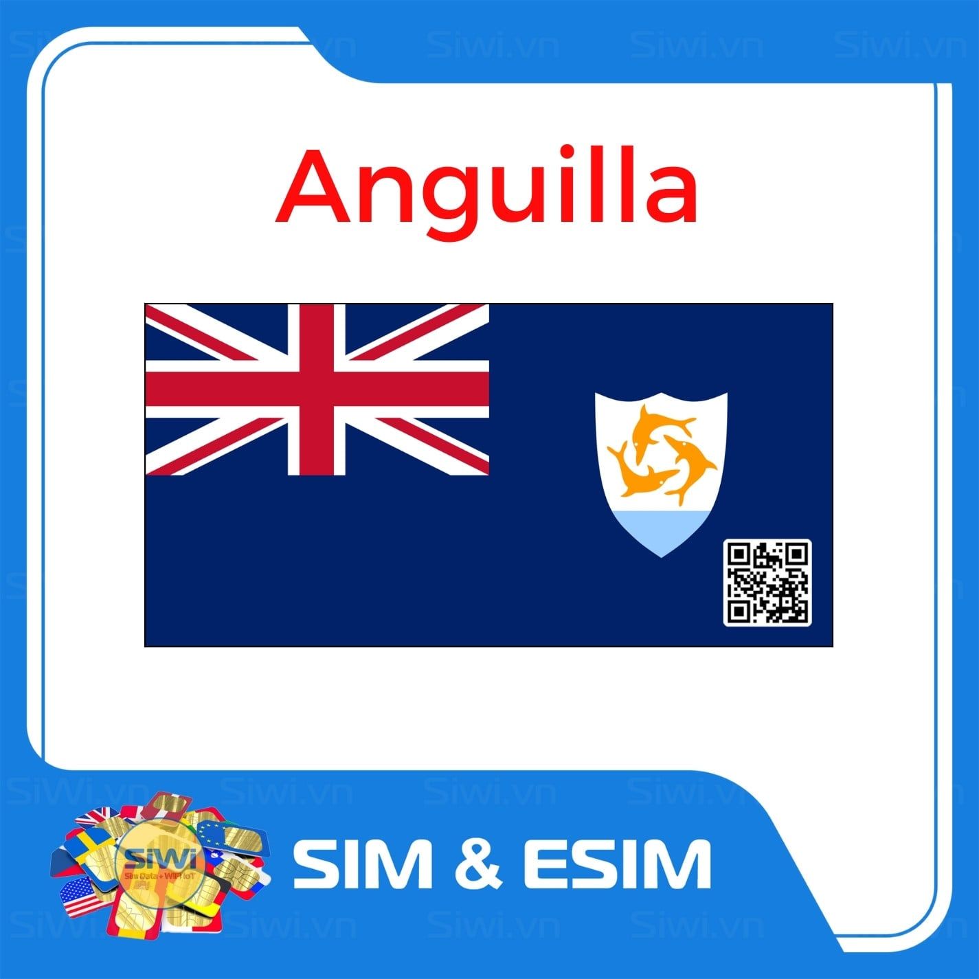  Sim Du Lịch Anguilla 