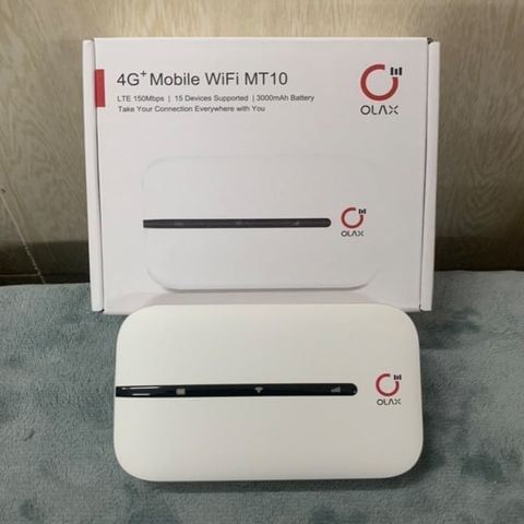  Bộ Phát Wifi 4G Olax MT10 Hỗ Trợ 15 User 