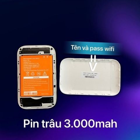  Bộ Phát Wifi 4G Olax MT10 Hỗ Trợ 15 User 