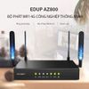  Bộ Phát Wifi 4G Công Nghiệp Edup AZ800 Tốc Độ 300Mb 4 Râu 
