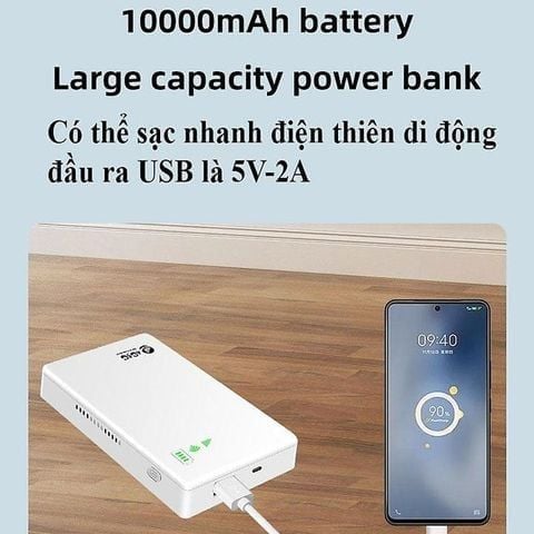  Bộ Phát Wifi Kiêm Sạc Dự Phòng Pix-Link TP10000 