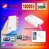  Bộ Phát Wifi Kiêm Sạc Dự Phòng Pix-Link TP10000 