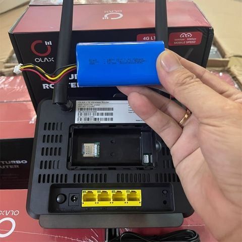  Bộ Router Phát Wifi 4G Olax MC60 Tốc Độ 300Mbps 
