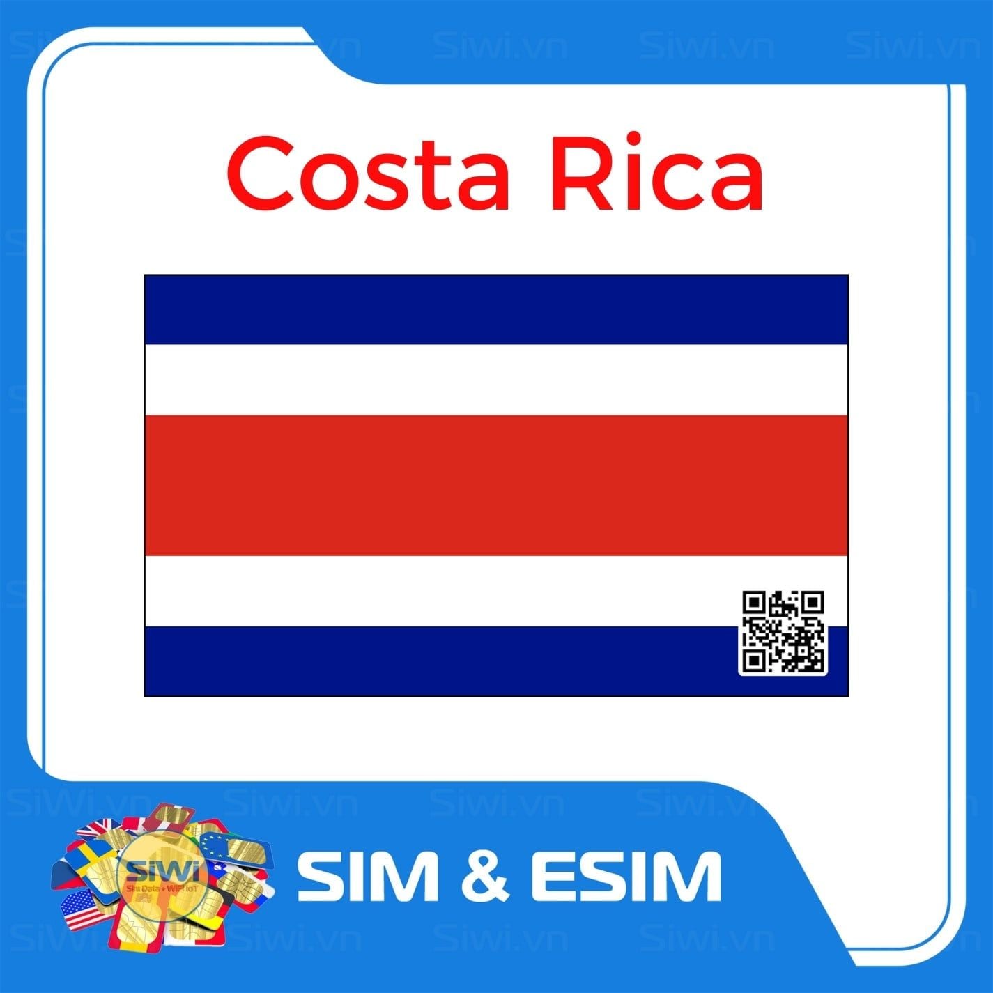 Sim Du Lịch Costa Rica 