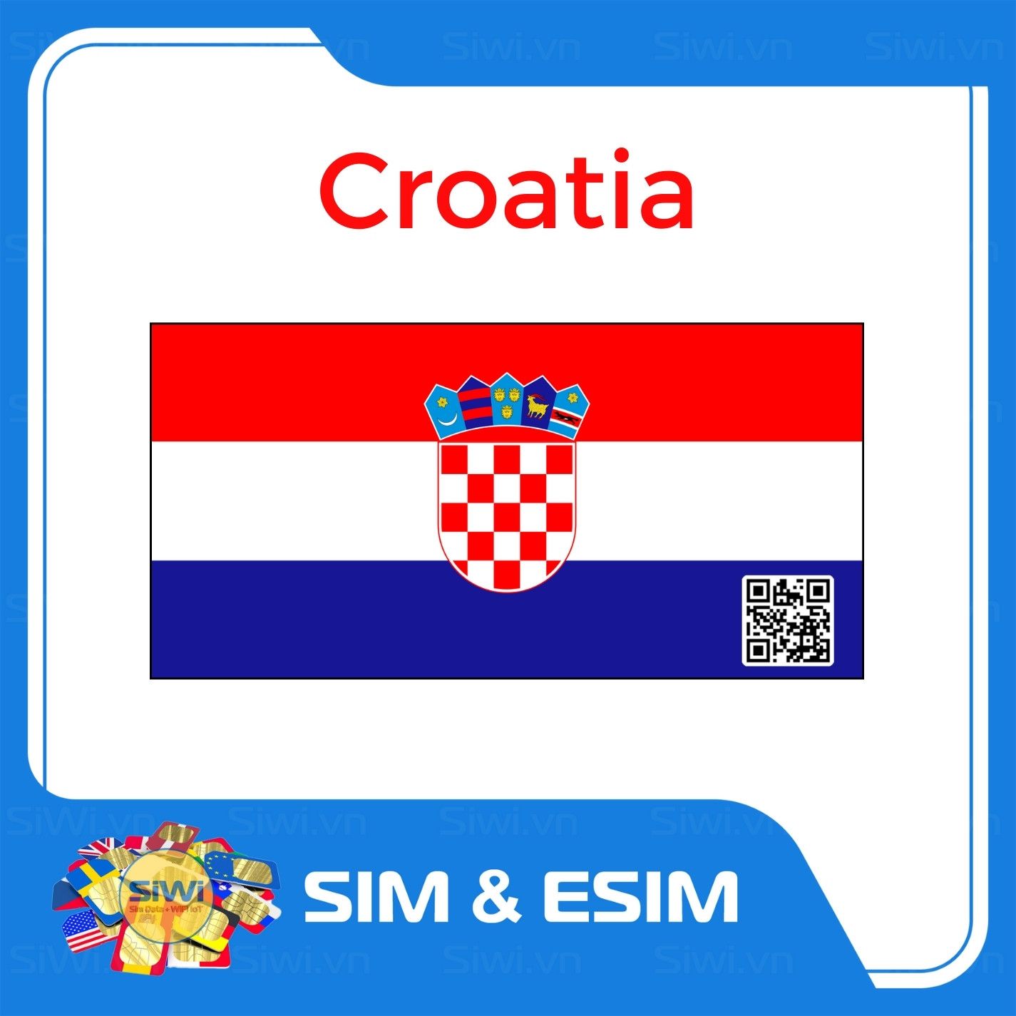  Sim Du Lịch Croatia 