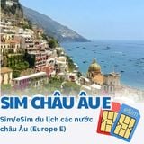  Sim Du Lịch Châu Âu - Europe E 