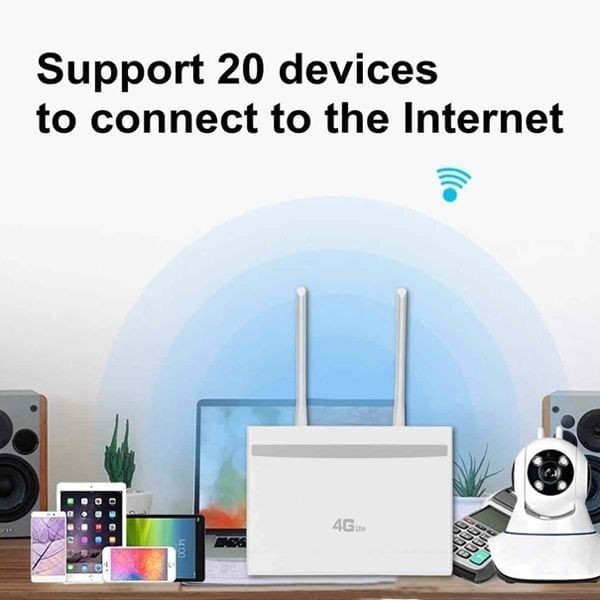  Wifi 3G/4G CPE 101 300Mbps 3 Cổng LAN 